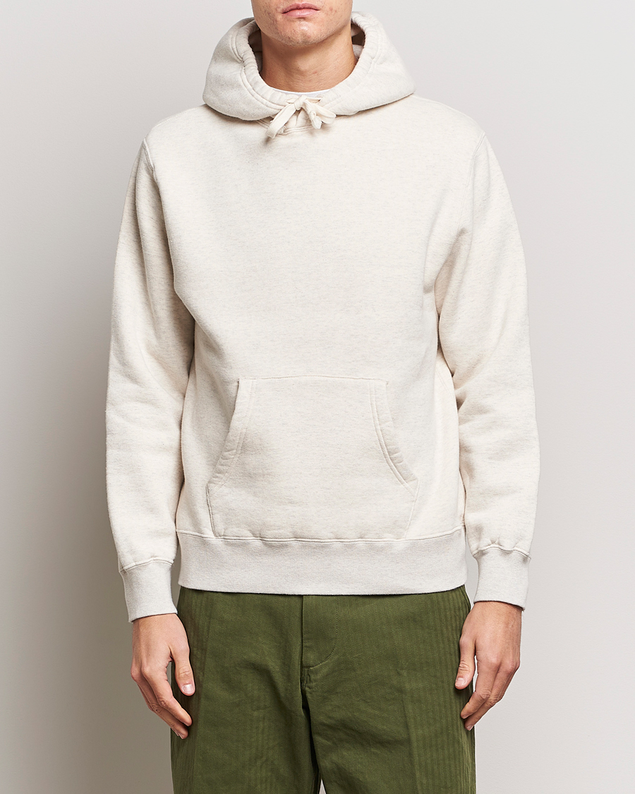 Hombres | Jerséis y prendas de punto | BEAMS PLUS | Japanese Pullover Hoodie Off White