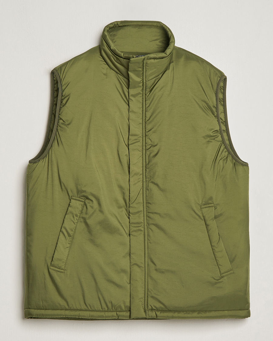 Hombres | Abrigos y chaquetas | BEAMS PLUS | MIL Puffer Vest Olive