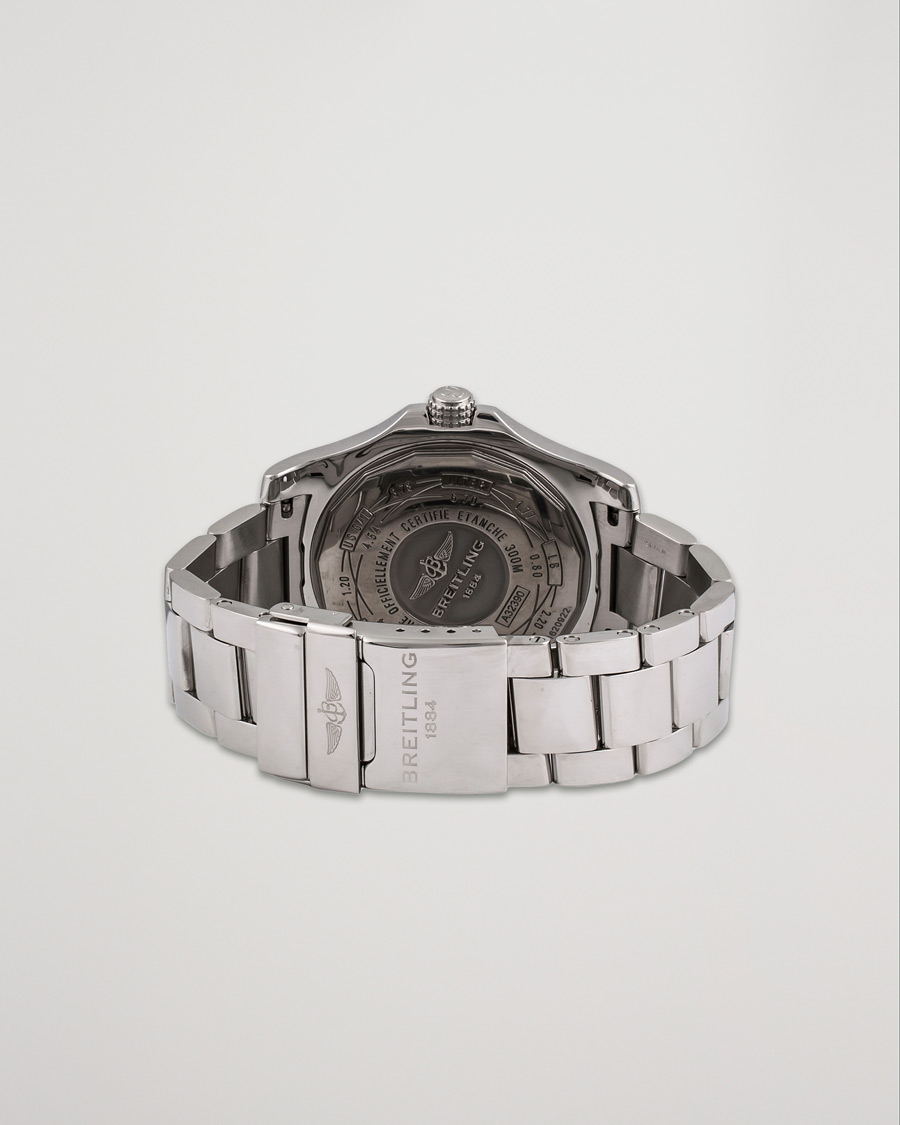 Hombres | Breitling Pre-Owned Avenger II GMT A3239011 Steel Black | Breitling Pre-Owned | Avenger II GMT A3239011 Steel Black