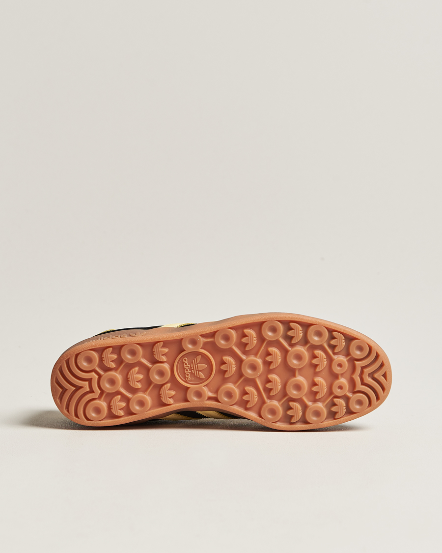 Hombres | adidas Originals Gazelle Sneaker Black/Yellow | adidas Originals | Gazelle Sneaker Black/Yellow