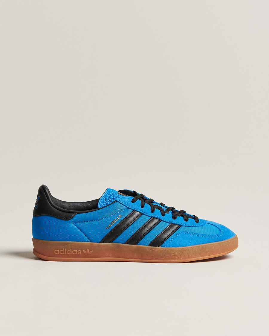 Hombres | adidas Originals Gazelle Sneaker Blue/Black | adidas Originals | Gazelle Sneaker Blue/Black