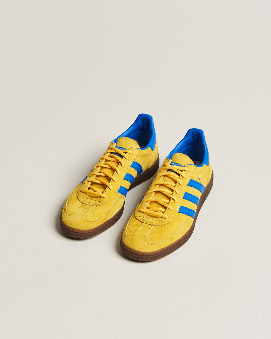 Hombres | adidas Originals Handball Spezial Sneaker Yellow/Blue | adidas Originals | Handball Spezial Sneaker Yellow/Blue