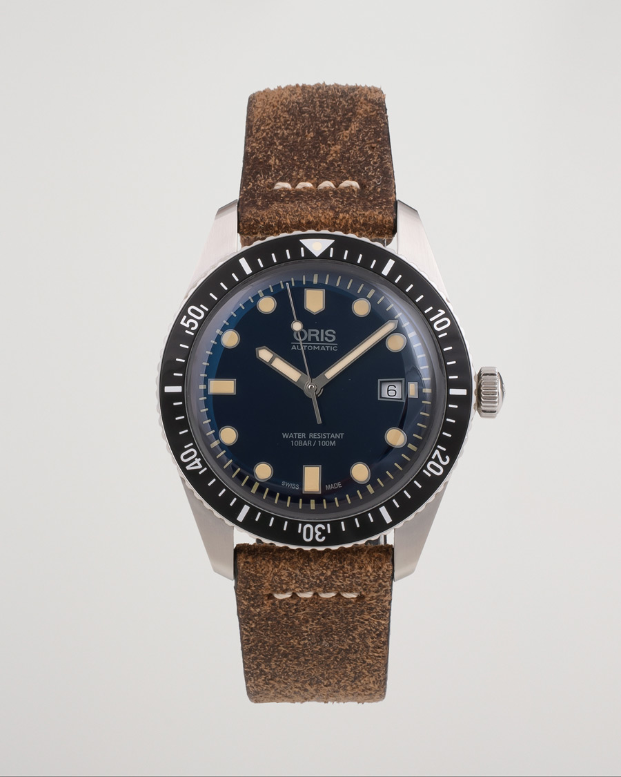 Hombres | Oris Pre-Owned Divers Sixty-Five Steel Blue | Oris Pre-Owned | Divers Sixty-Five Steel Blue