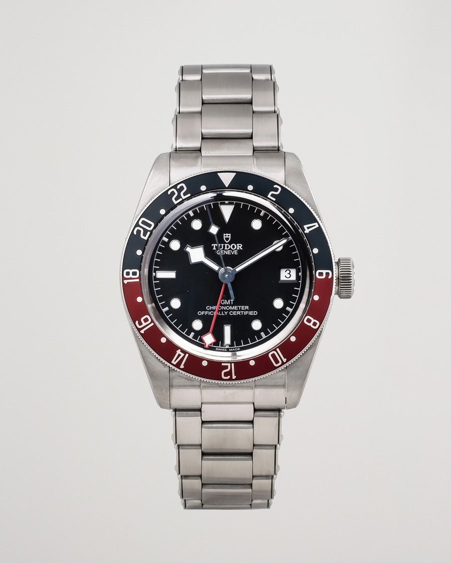 Hombres | Tudor Pre-Owned Black Bay GMT 79830 RB Steel Black | Tudor Pre-Owned | Black Bay GMT 79830 RB Steel Black
