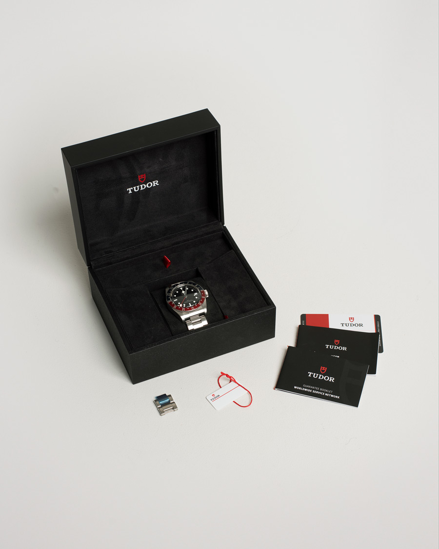 Hombres | Tudor Pre-Owned Black Bay GMT 79830 RB Steel Black | Tudor Pre-Owned | Black Bay GMT 79830 RB Steel Black