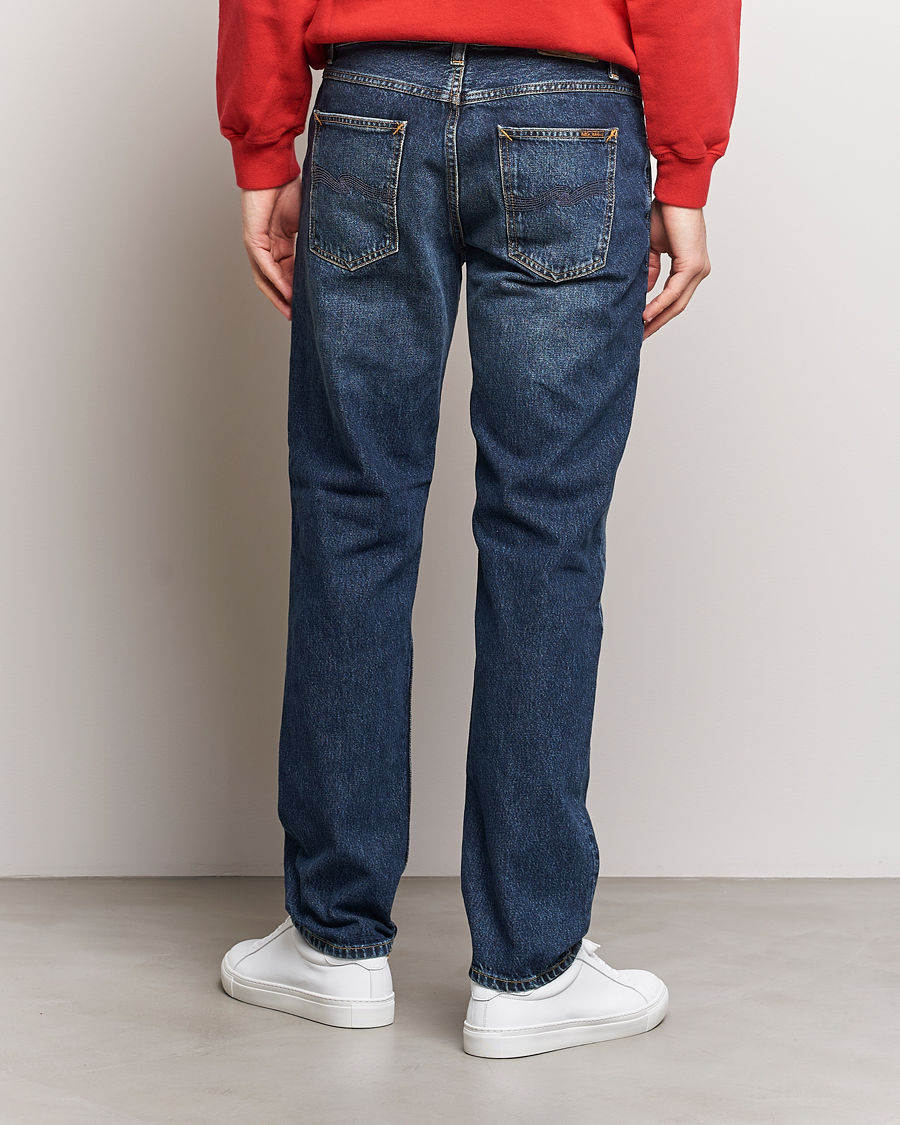 Hombres | Pantalones | Nudie Jeans | Gritty Jackson Jeans Blue Soil