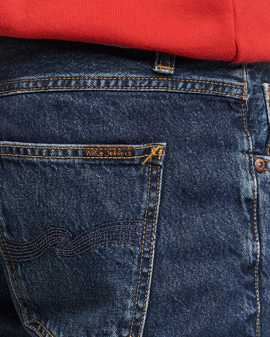 Hombres | Pantalones | Nudie Jeans | Gritty Jackson Jeans Blue Soil