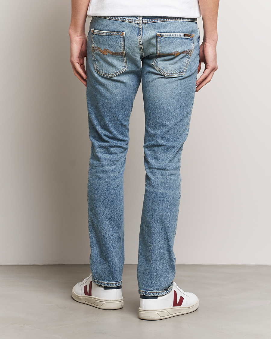 Hombres | Vaqueros | Nudie Jeans | Grim Tim Jeans Blue Smoke