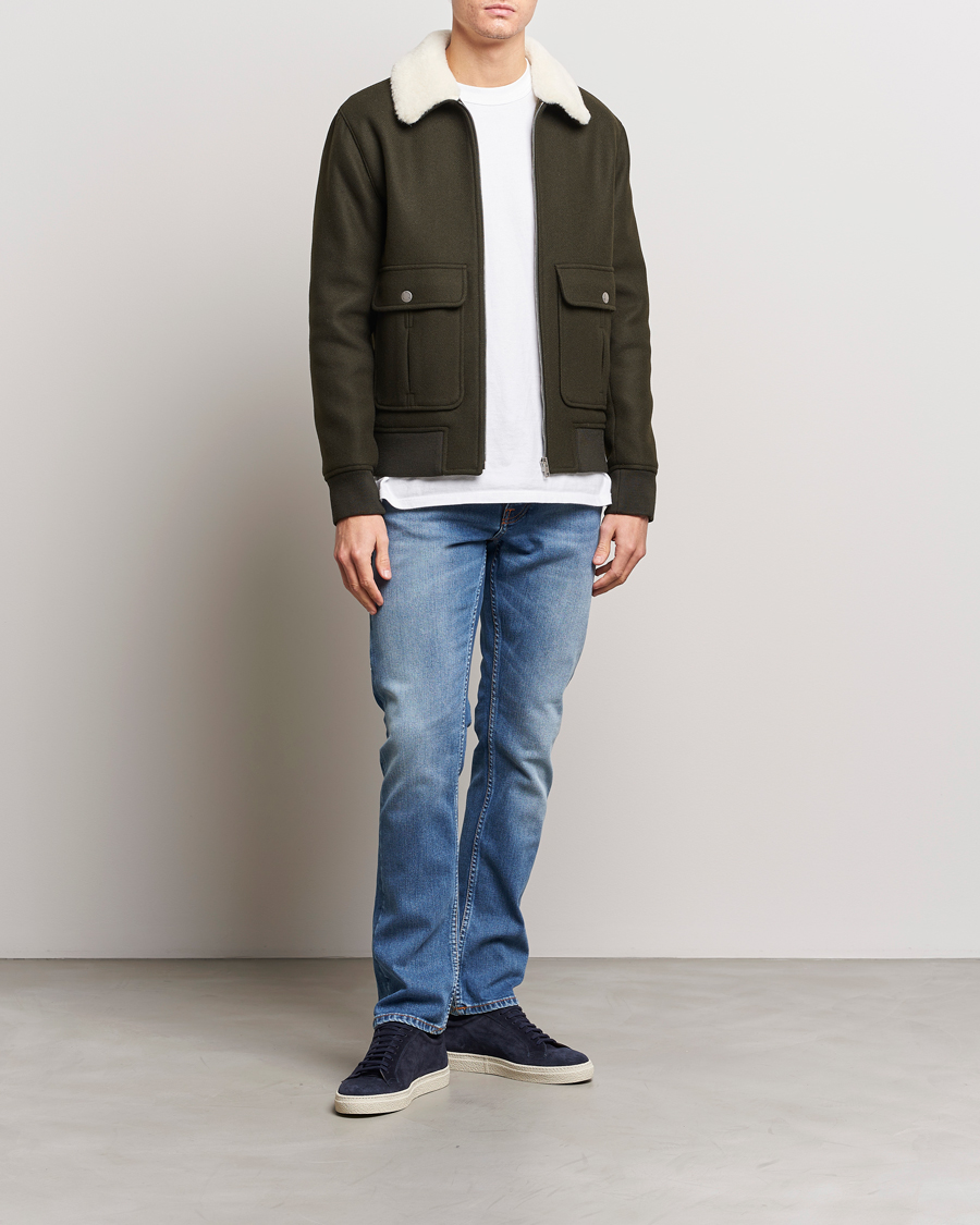 Hombres | Vaqueros | Nudie Jeans | Grim Tim Jeans Shadow Blues