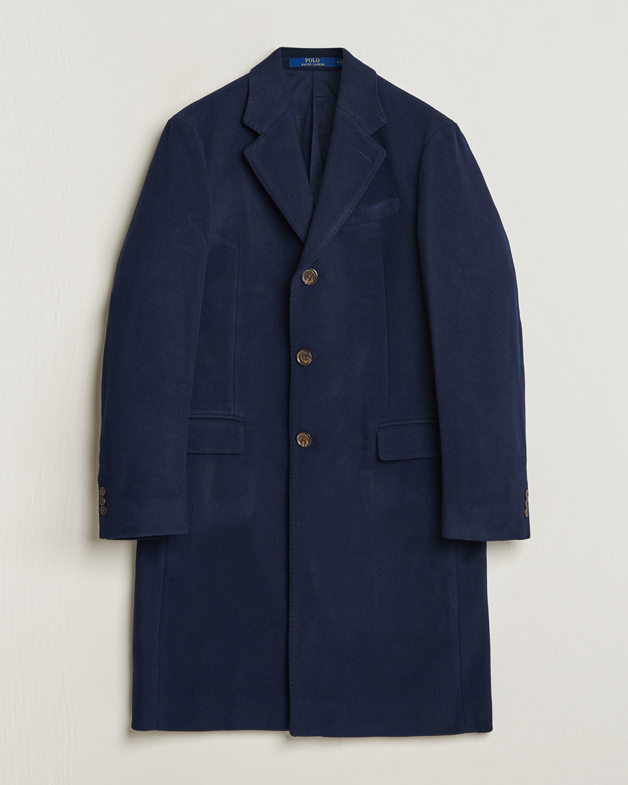 Hombres | Abrigos y chaquetas | Polo Ralph Lauren | Paddock Wool Coat Navy