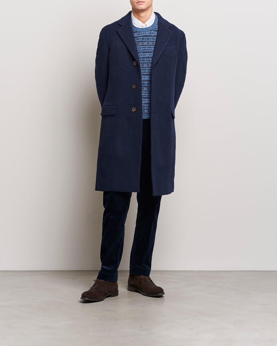 Hombres | Abrigos y chaquetas | Polo Ralph Lauren | Paddock Wool Coat Navy