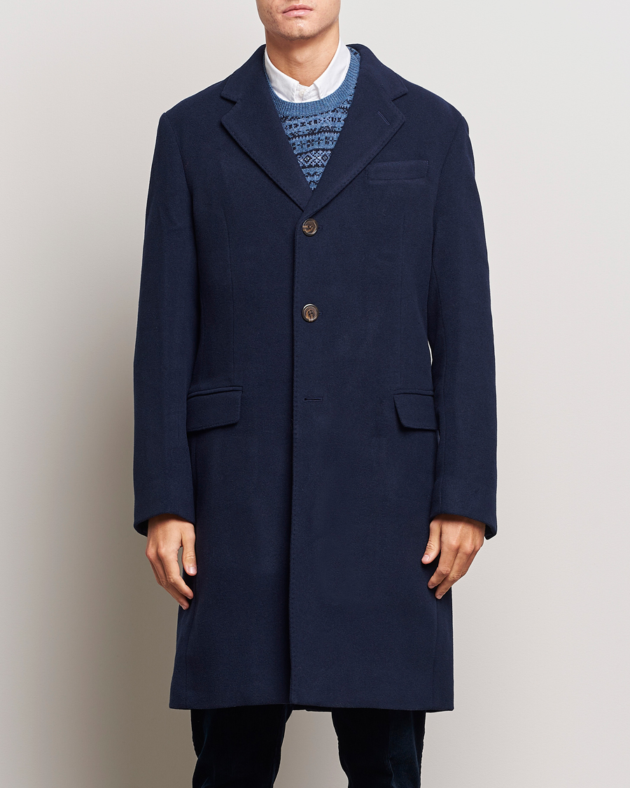 Hombres | Abrigos y chaquetas | Polo Ralph Lauren | Paddock Wool Coat Navy