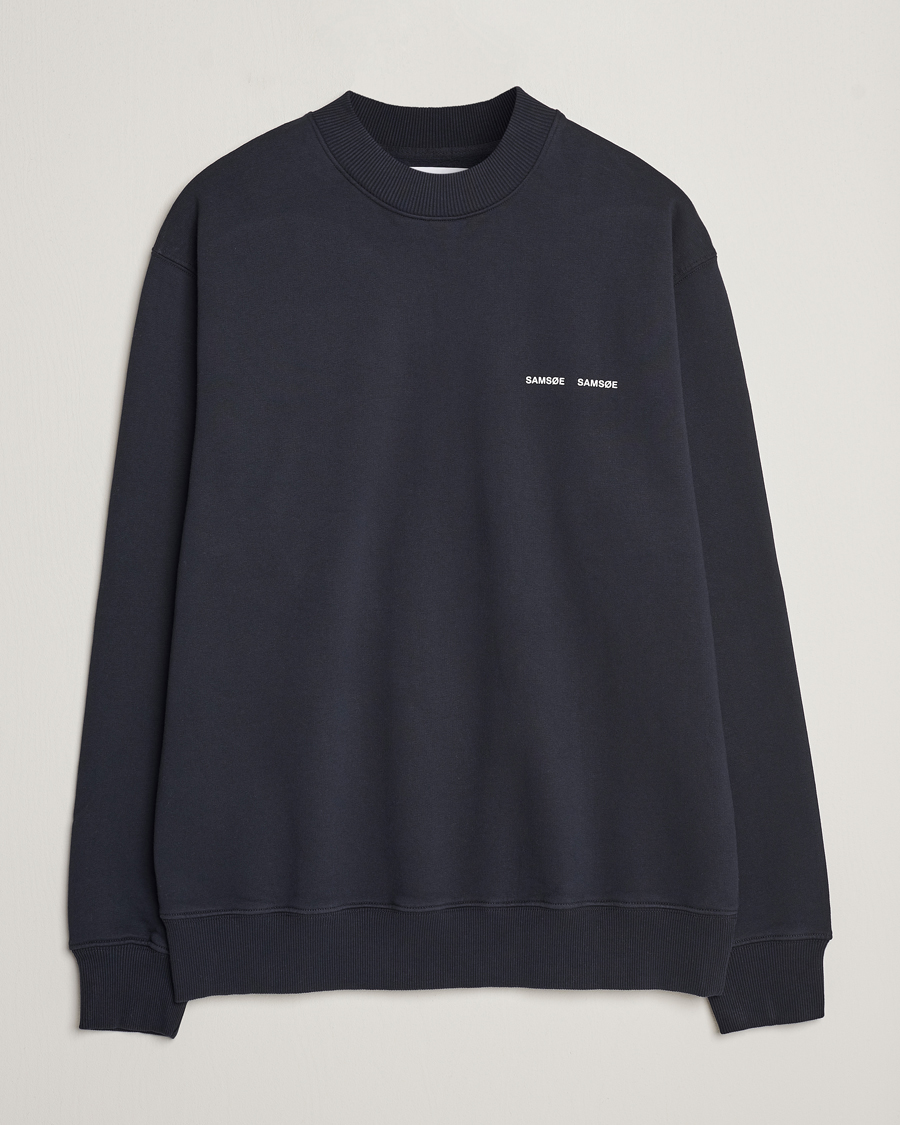 Hombres | Jerséis y prendas de punto | Samsøe Samsøe | Norsbro Crew Neck Sweatshirt Sky Captian