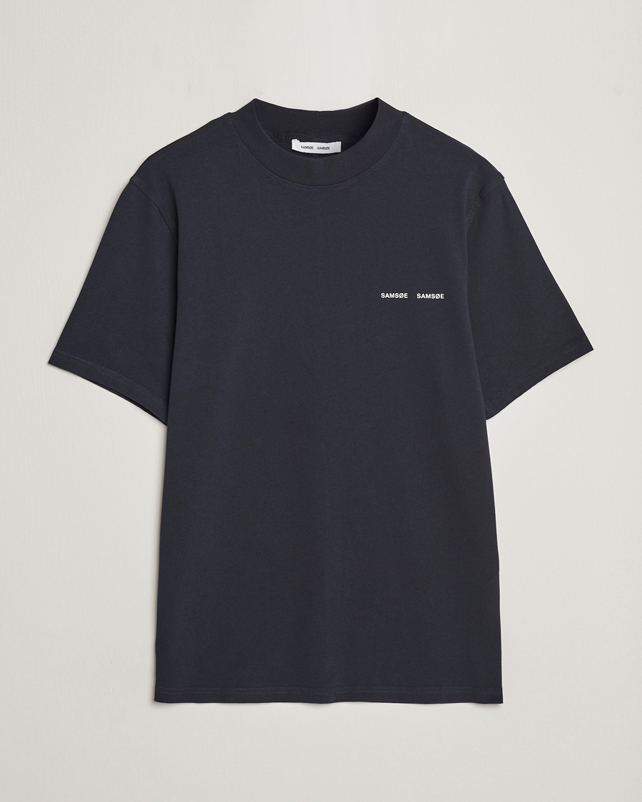 Hombres | Camisetas | Samsøe Samsøe | Norsbro Organic Cotton T-shirt Sky Captian