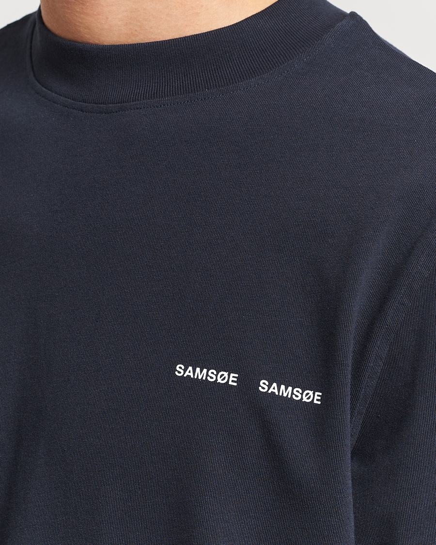 Hombres | Camisetas | Samsøe Samsøe | Norsbro Organic Cotton T-shirt Sky Captian
