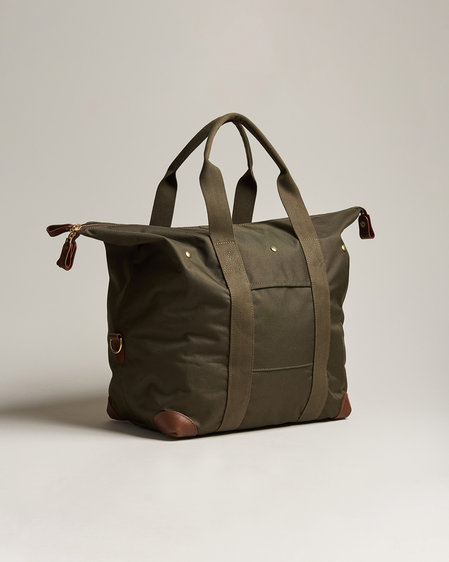 Men | Weekend Bags | Bennett Winch | Medim Nylon Cargo Bag Olive