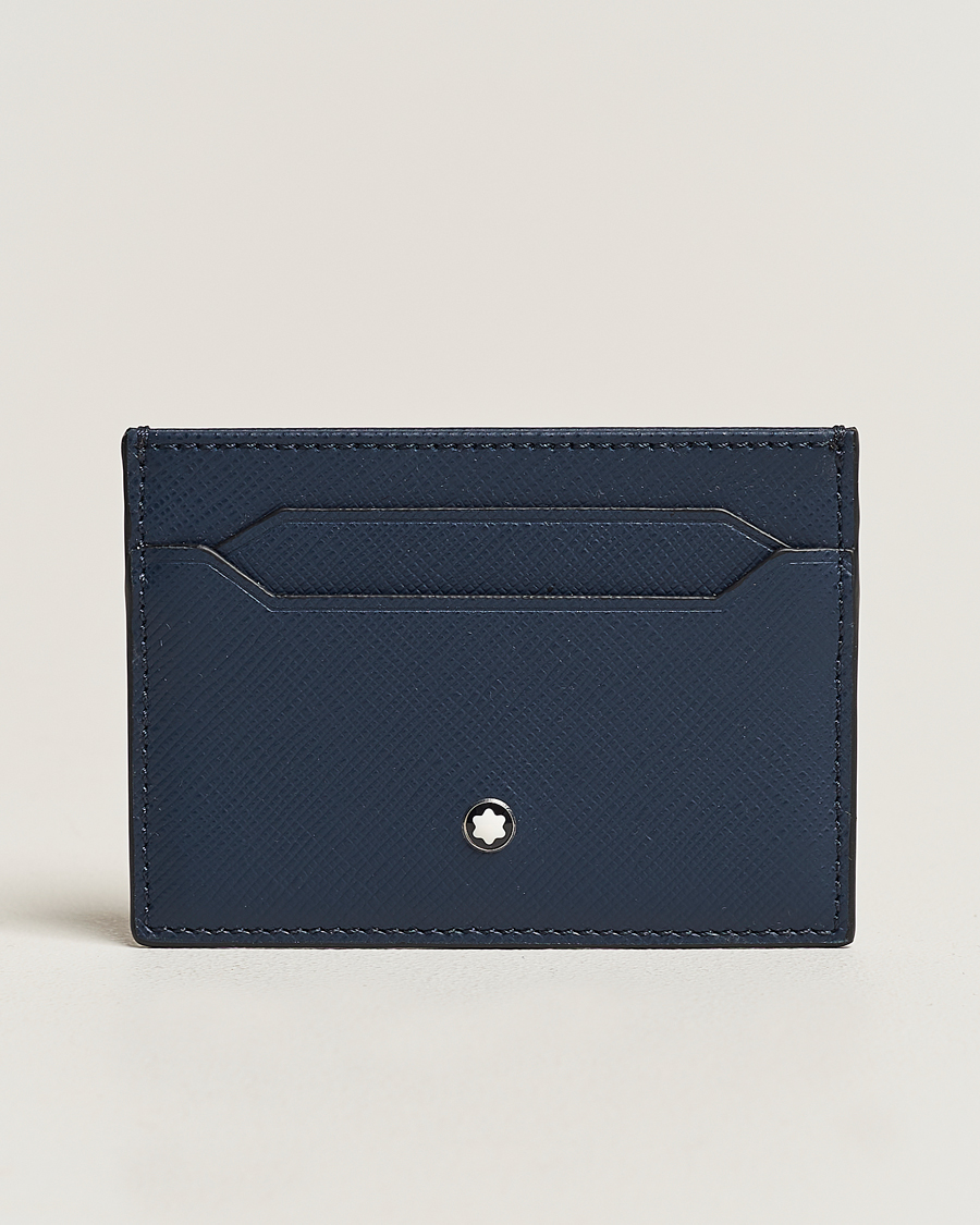 Hombres | Billeteras | Montblanc | Sartorial Card Holder 5cc Ink Blue