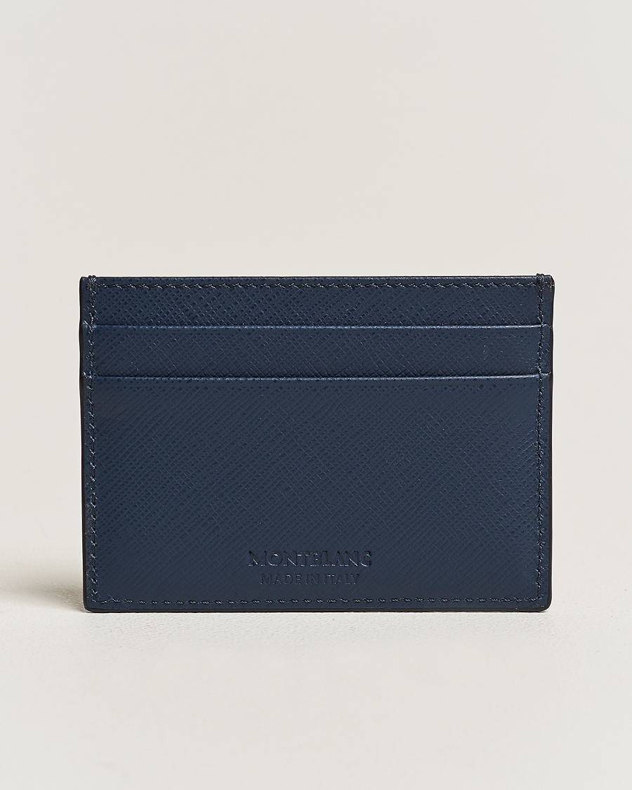 Hombres | Billeteras | Montblanc | Sartorial Card Holder 5cc Ink Blue