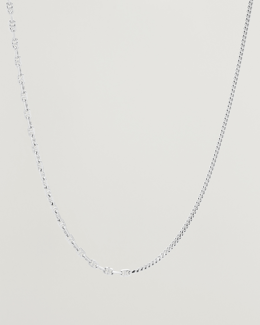 Hombres | Joyas | Tom Wood | Rue Chain Necklace Silver