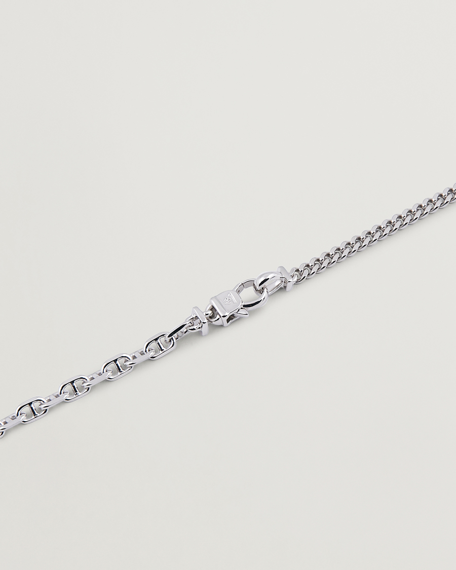 Hombres | Joyas | Tom Wood | Rue Chain Necklace Silver