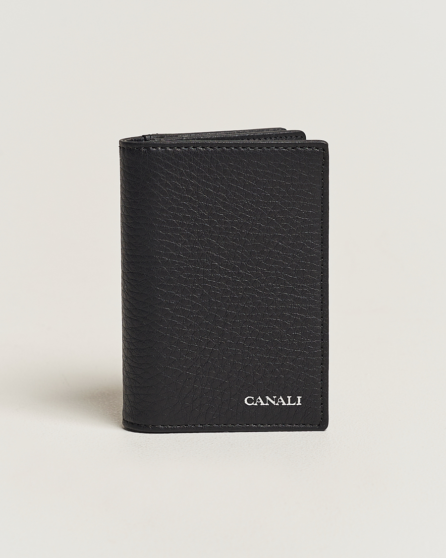 Hombres | Billeteras | Canali | Grain Leather Billfold Black