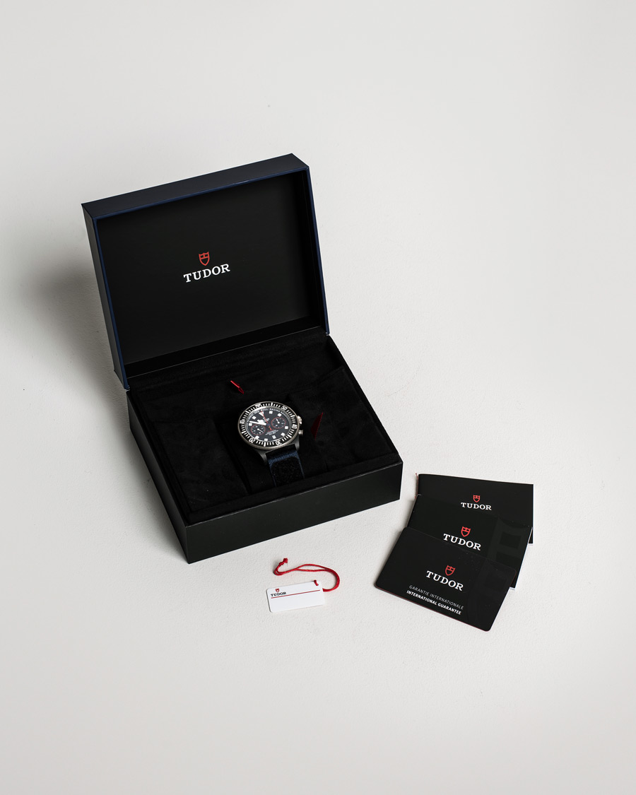 Hombres | Tudor Pre-Owned  FXD Chrono Alinghi Red Bull Racing Steel Blue | Tudor Pre-Owned | FXD Chrono Alinghi Red Bull Racing Steel Blue