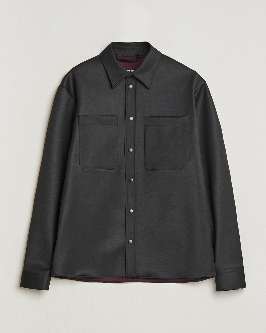 Hombres | Abrigos y chaquetas | J.Lindeberg | Coen Double Face Overshirt Black