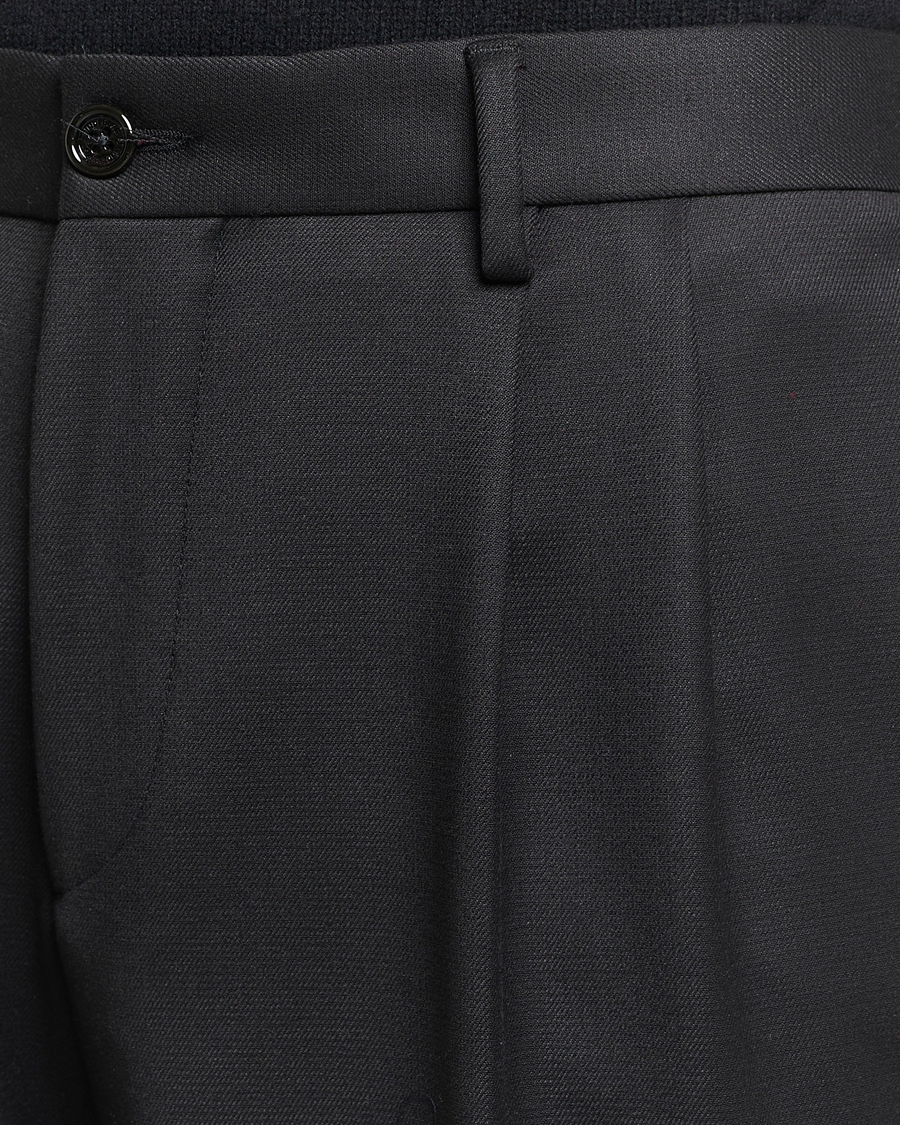 Hombres | Pantalones | J.Lindeberg | Haij Double Pleat Pants Black