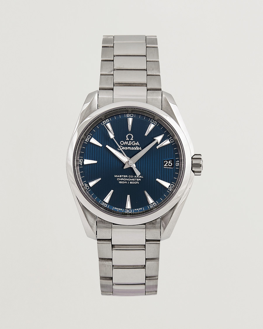 Hombres | Omega Seamaster Aqua Terra 150m Co-Axial Blue 