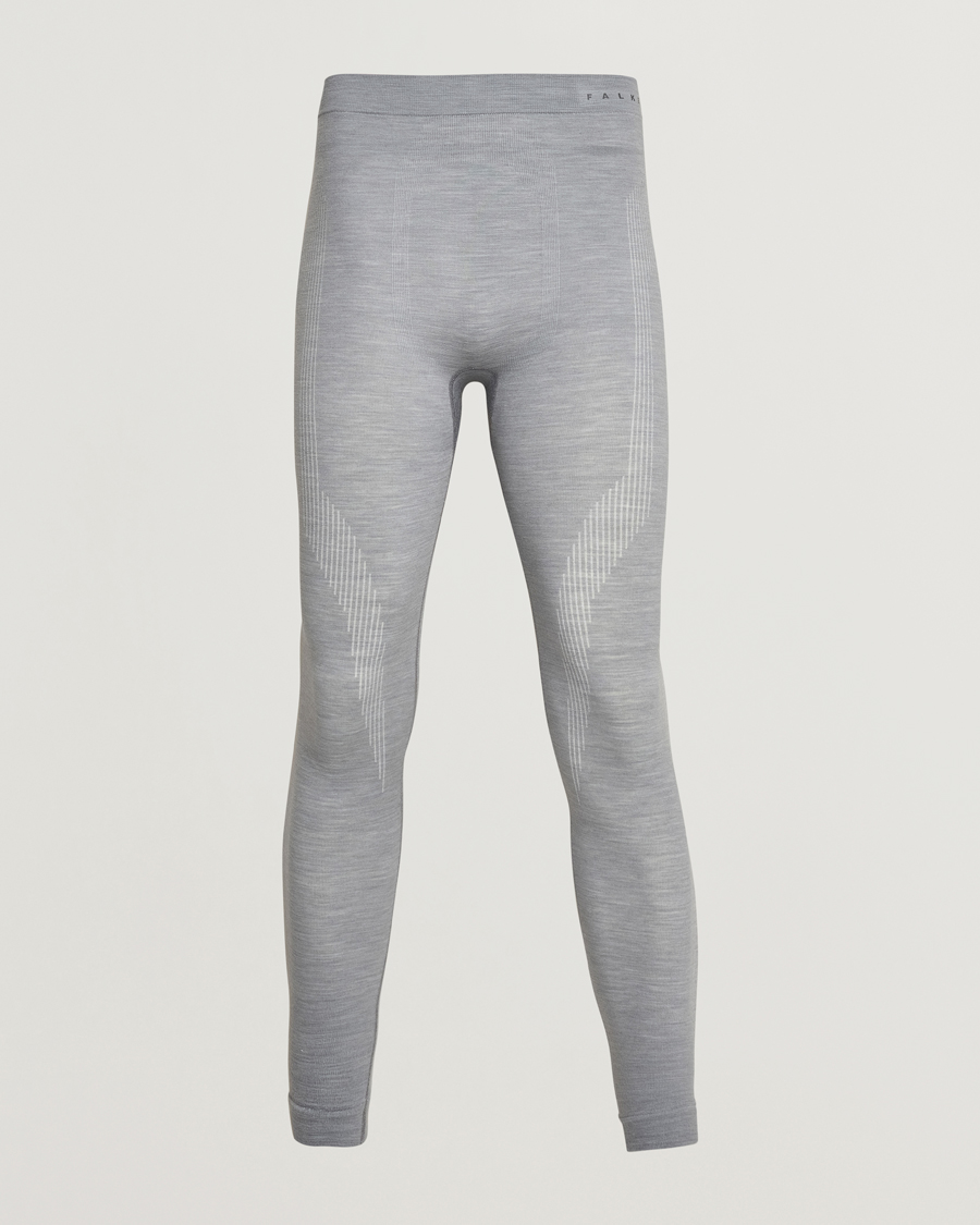 Hombres | Ropa interior y calcetines | Falke | Wool Tech Tights Grey Heather