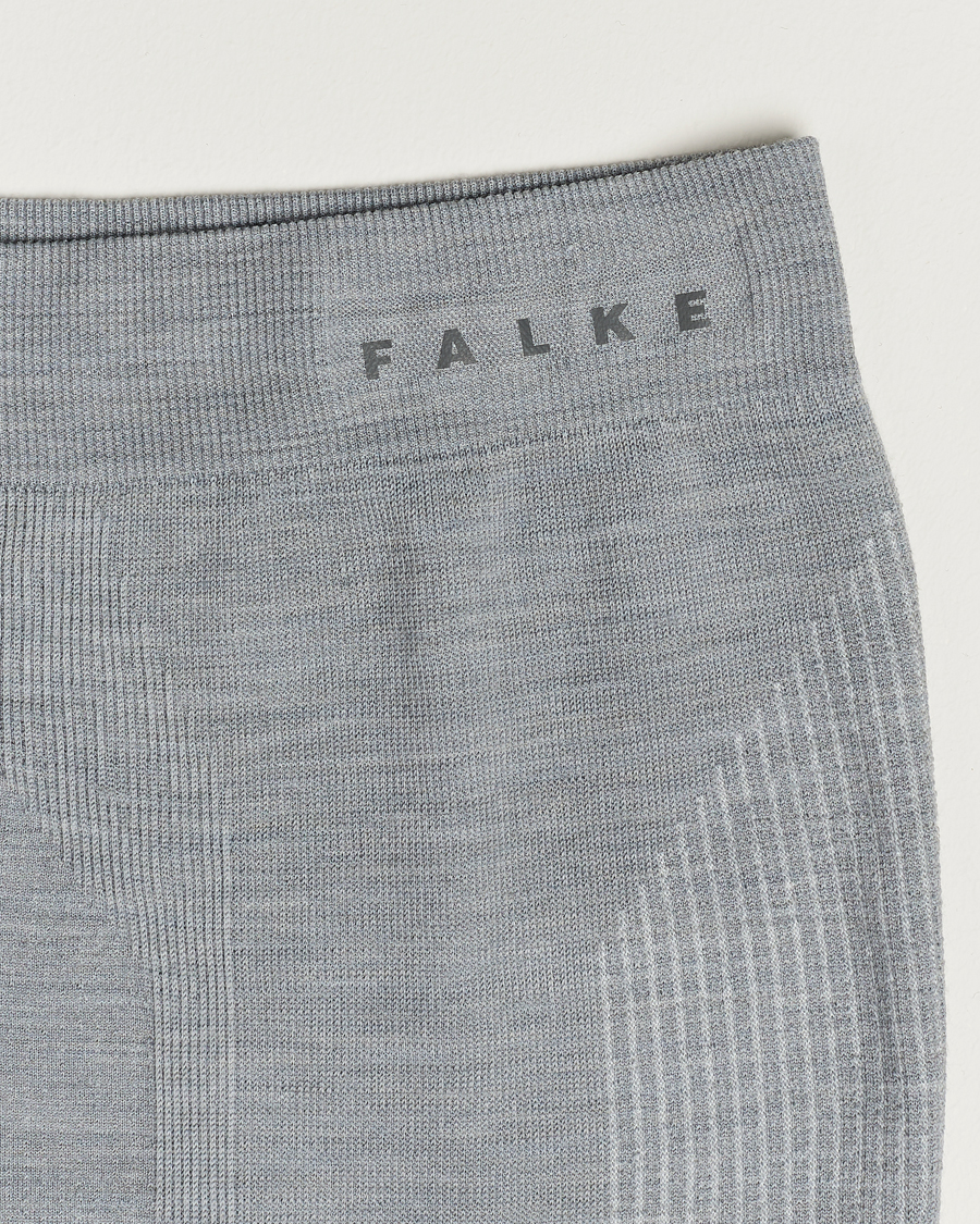 Hombres | Ropa interior y calcetines | Falke | Wool Tech Tights Grey Heather