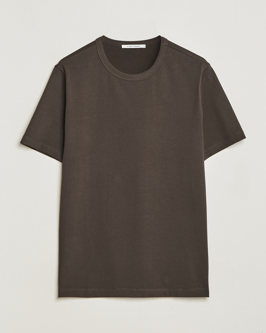 Hombres | Camisetas | A Day's March | Heavy Tee Chocolate