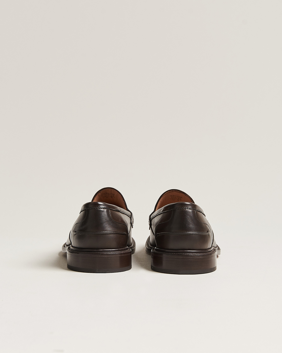 Hombres | Tricker's James Penny Loafers Espresso Calf | Tricker's | James Penny Loafers Espresso Calf