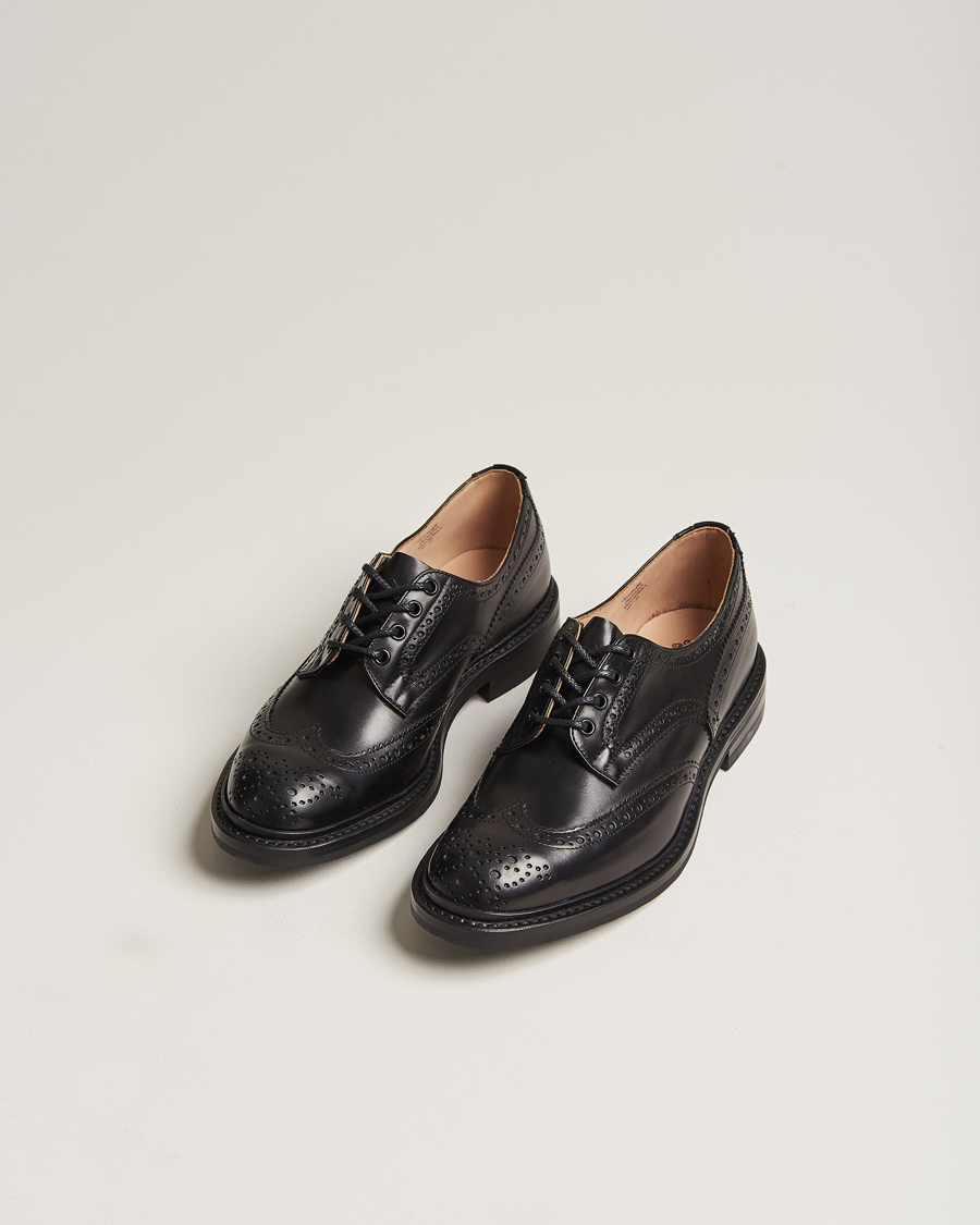 Hombres | Zapatos | Tricker\'s | Bourton Country Brogues Black Calf