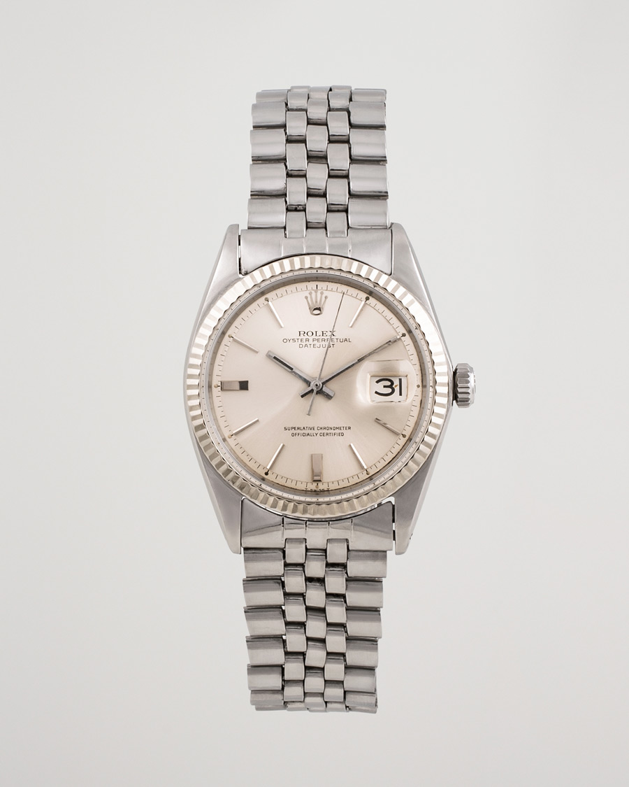 Hombres | Rolex Pre-Owned Datejust 1601 Jubilee Steel Silver Steel Silver | Rolex Pre-Owned | Datejust 1601 Jubilee Steel Silver Steel Silver