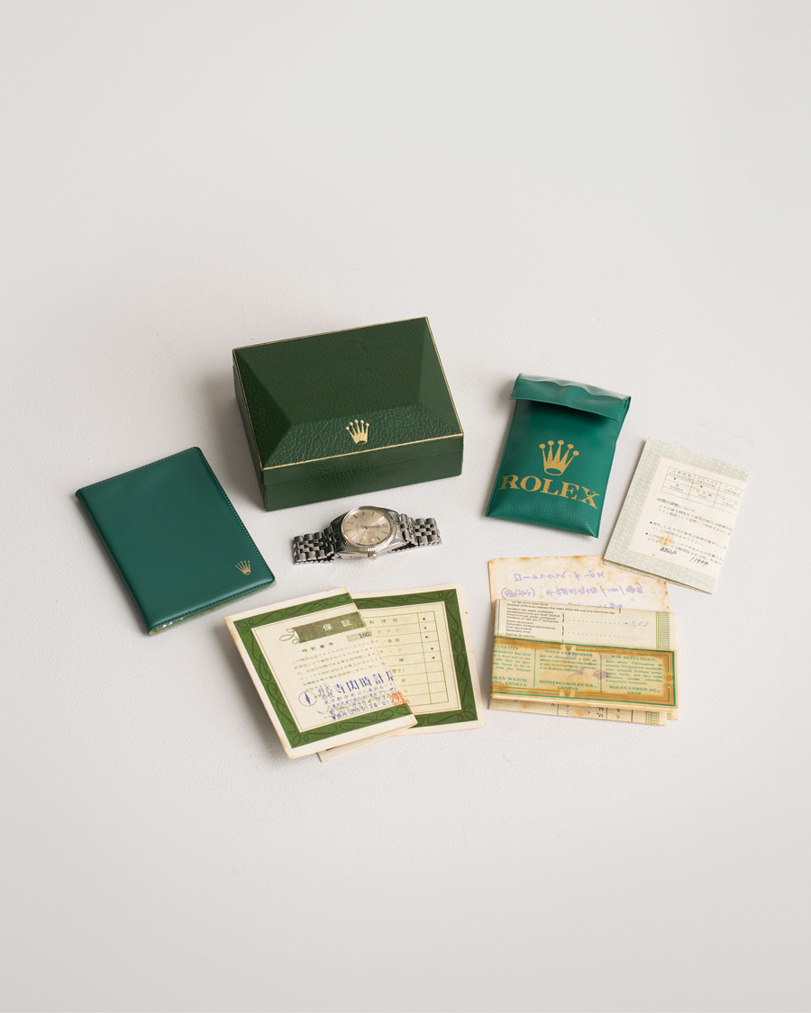 Hombres | Rolex Pre-Owned Datejust 1601 Jubilee Steel Silver Steel Silver | Rolex Pre-Owned | Datejust 1601 Jubilee Steel Silver Steel Silver