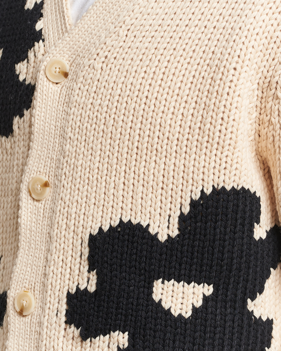 Hombres | Jerséis y prendas de punto | NN07 | Mika Cardigan Ecru Multi