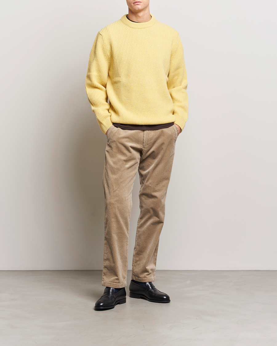 Hombres | Pantalones | NN07 | Alex Straight Fit Corduroy Pants Desert Khaki