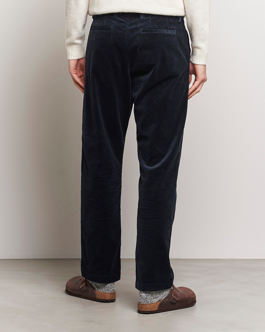 Hombres | Pantalones | NN07 | Alex Regular Fit Corduroy Pants Navy Blue