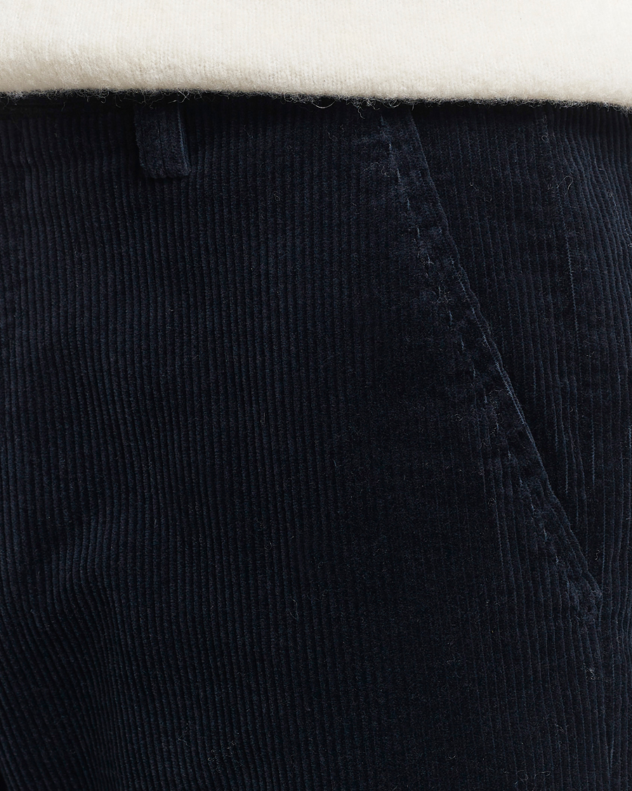 Hombres | Pantalones | NN07 | Alex Regular Fit Corduroy Pants Navy Blue