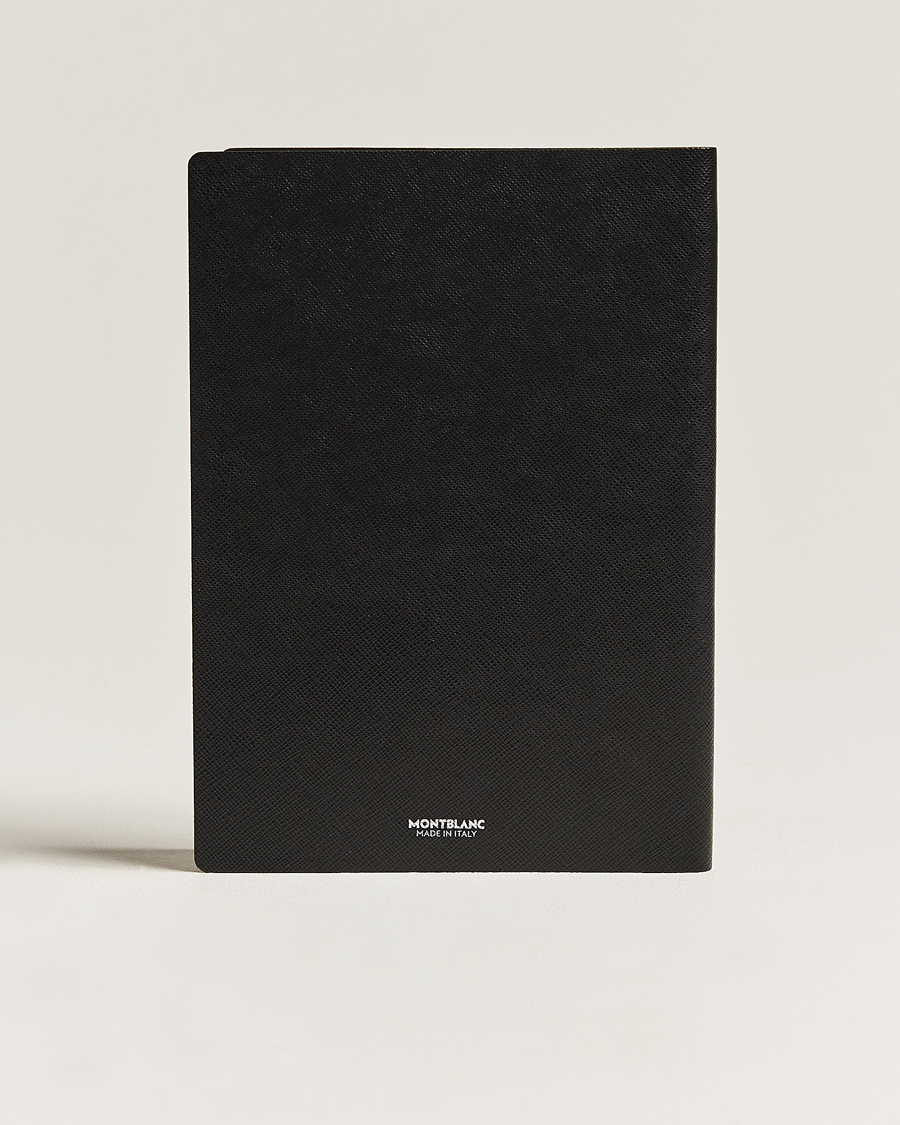 Bloc-notes Mont Blanc En Cuir Noir – Pour Mercedes – Homme – Occasion Très Bon état