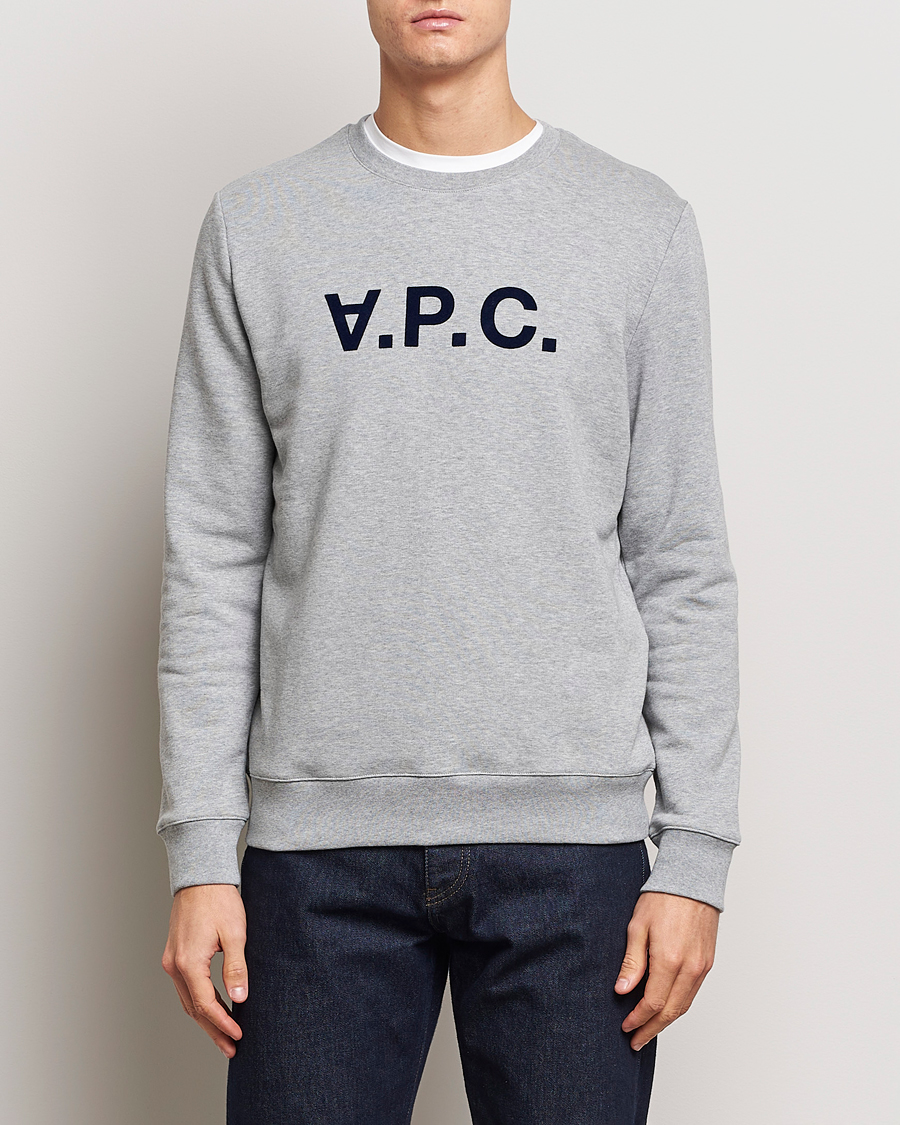 Hombres | A.P.C. | A.P.C. | VPC Sweatshirt Heather Grey