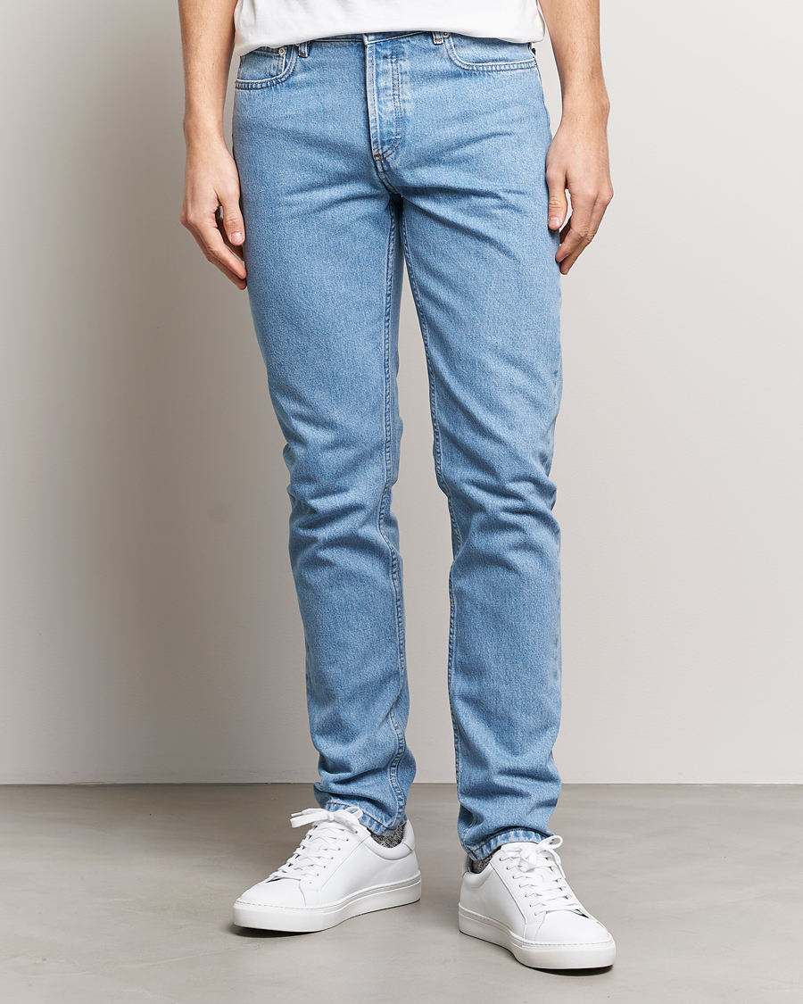 Hombres | Tapered fit | A.P.C. | Petit New Standard Jeans Light Blue