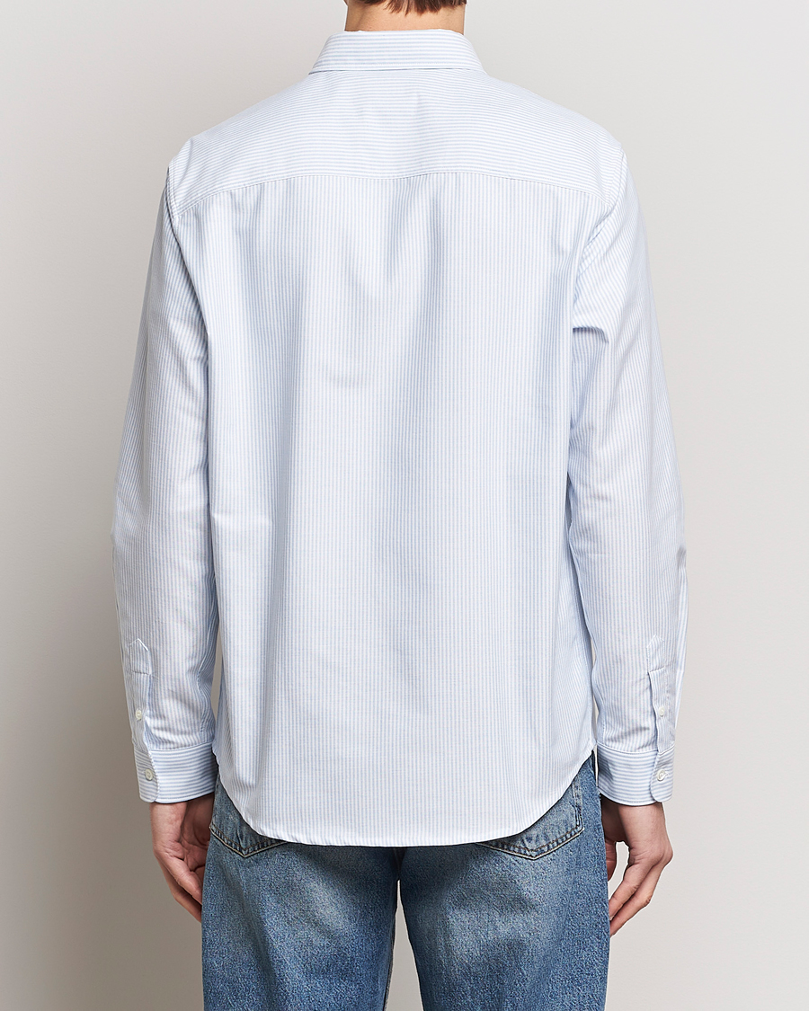 Hombres | Camisas | A.P.C. | Greg Striped Oxford Shirt Blue/White