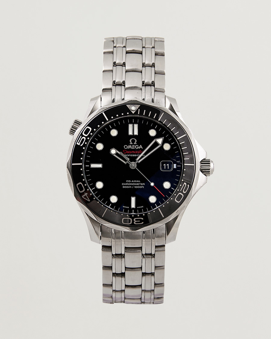 Hombres | Omega Pre-Owned Seamaster Diver 300M 212.30.41.20.01.002 Steel Black | Omega Pre-Owned | Seamaster Diver 300M 212.30.41.20.01.002 Steel Black