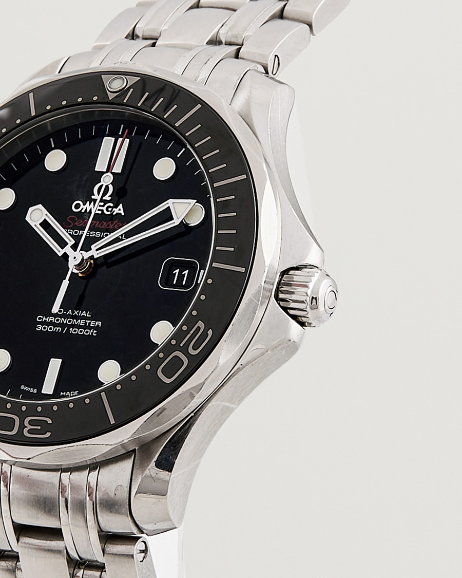 Hombres | Omega Pre-Owned Seamaster Diver 300M 212.30.41.20.01.002 Steel Black | Omega Pre-Owned | Seamaster Diver 300M 212.30.41.20.01.002 Steel Black