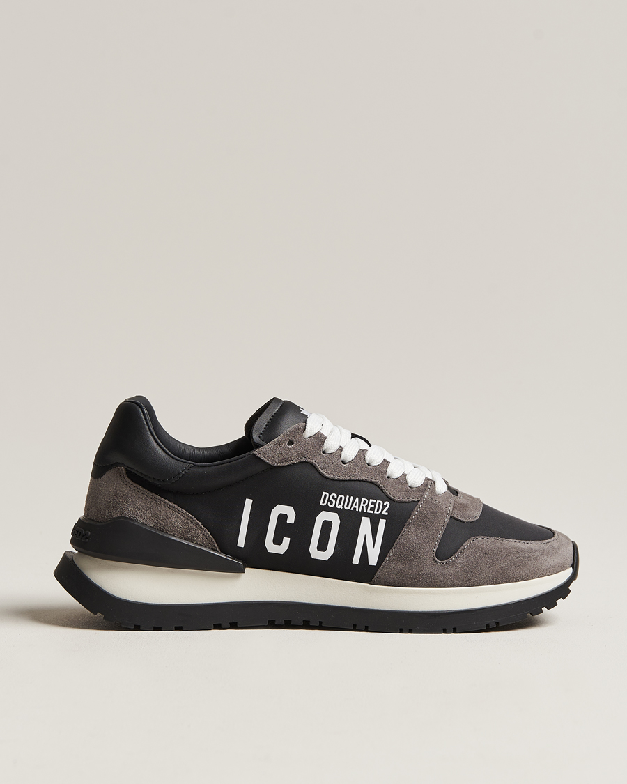 Hombres | Dsquared2 Icon Run DS2 Sneaker Black | Dsquared2 | Icon Run DS2 Sneaker Black