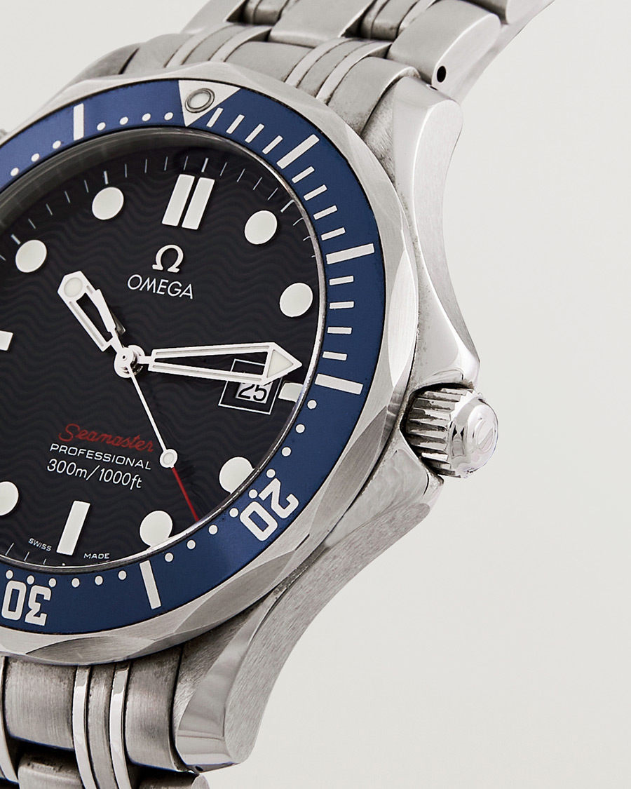 Hombres | Omega Pre-Owned Seamaster Diver 300M 2221.80.00 Steel Blue | Omega Pre-Owned | Seamaster Diver 300M 2221.80.00 Steel Blue