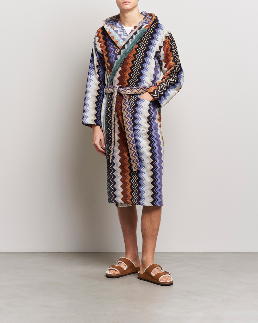 Hombres | Pijamas y batas | Missoni Home | Giacomo Bathrobe Verde Multi
