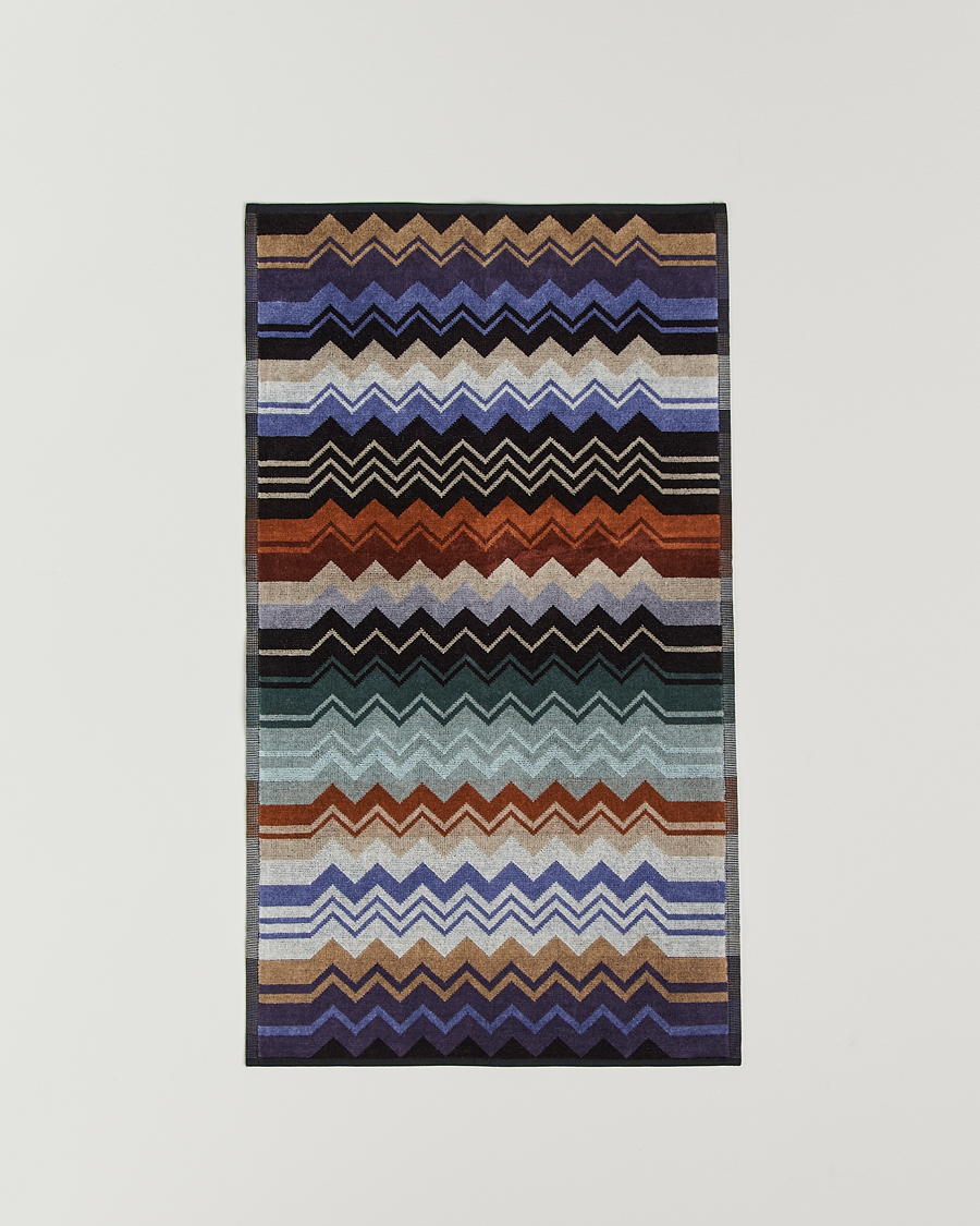 Hombres | Hogar | Missoni Home | Giacomo Hand Towel 40x70cm Verde Multi